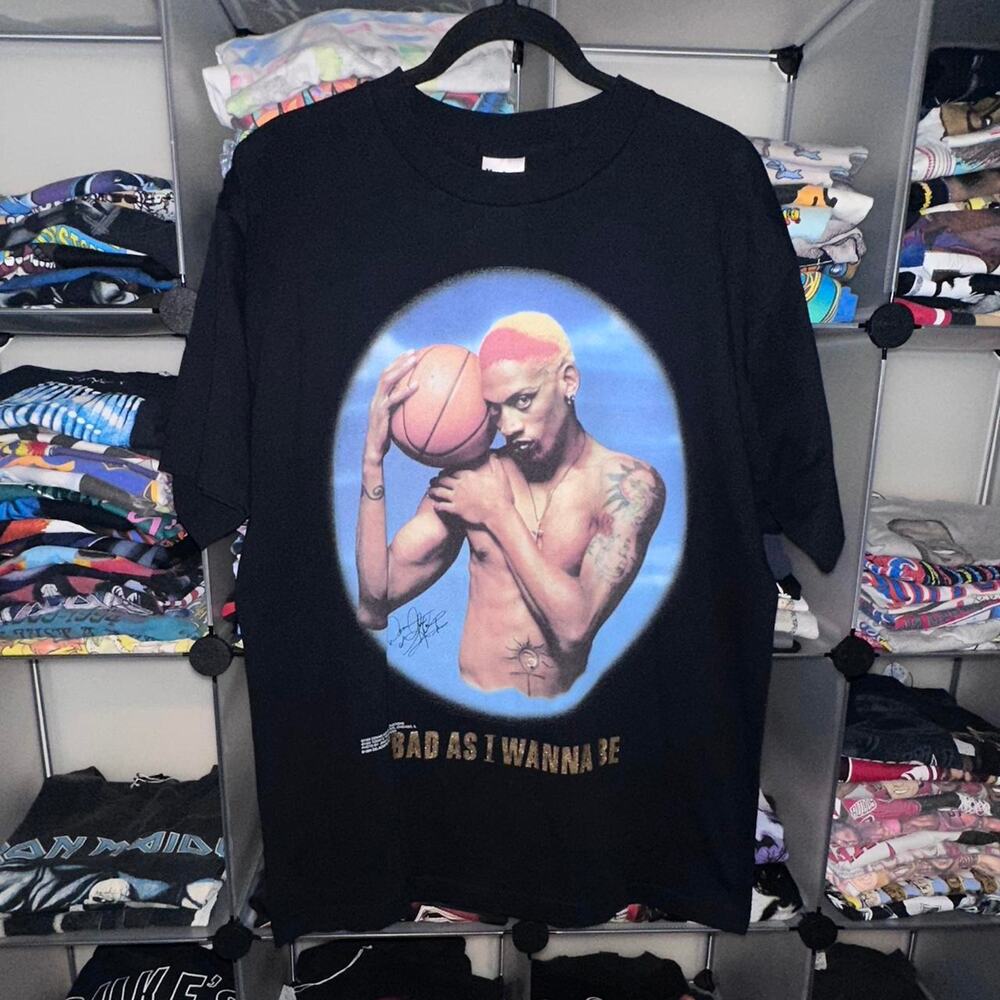 1996 Dennis Rodman “Bad As I Wanna Be” Murina - Large 23x29